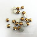 Color+Ab Flat Back Rhinestone with Silver Plating